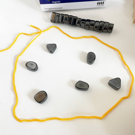 Настільна гра Магнітна арена, мотузка з магнітами, магнітне поле MAGNETIC (mini)