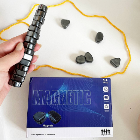 Настільна гра Магнітна арена, мотузка з магнітами, магнітне поле MAGNETIC (mini)