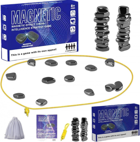 Настільна гра Магнітна арена, мотузка з магнітами, магнітне поле MAGNETIC (mini)
