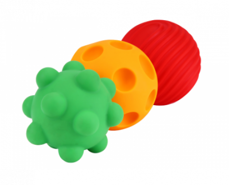 Текстурні сенсорні м`ячики, пискавки для ваної, арт.8966