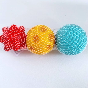 Текстурні сенсорні м`ячики, пискавки для ваної, арт.8966
