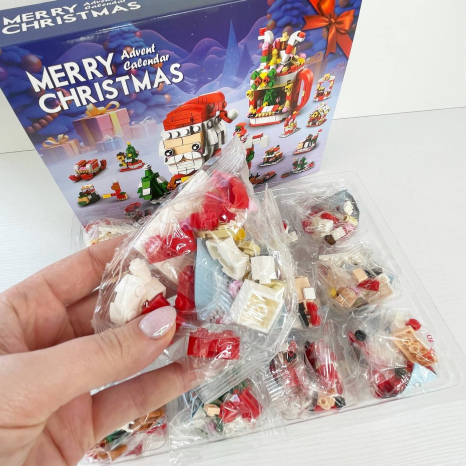 Адвент-календар конструктор Санта 8972-6