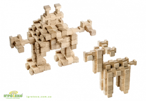 Конструктор Фантазія, 120 деталей (ТМ Ігротеко)