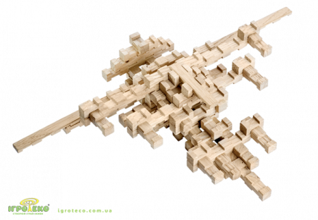 Конструктор Фантазія, 120 деталей (ТМ Ігротеко)