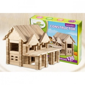 Конструктор "Будиночок з балконом" 136 дет Ігротеко, 900248