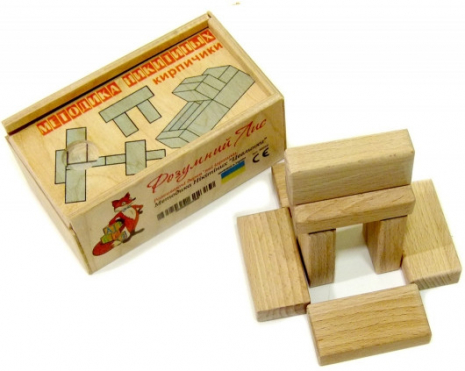 Гра за методикою Нікітіних "Цеглинки" 90032 Розумний лис