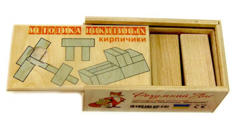 Гра за методикою Нікітіних "Цеглинки" 90032 Розумний лис