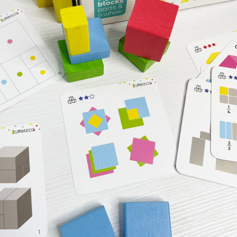 Логічні кубики "Частини і ціле" Ігротеко 900460