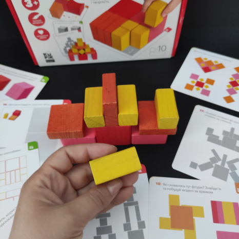 Логічні кубики "Частини і ціле" Ігротеко 900460