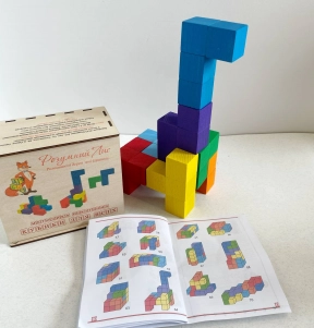 Игра по методике Никитиных Кубики для всех 90048 Розумний лис (кубики Никитина)