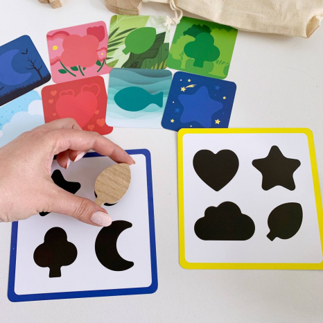 Сенсорний мішечок "Природа" Форми та тіні 900590. Igroteco