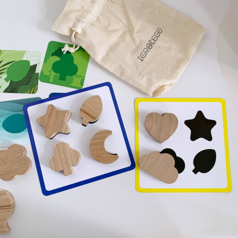 Сенсорний мішечок "Природа" Форми та тіні 900590. Igroteco