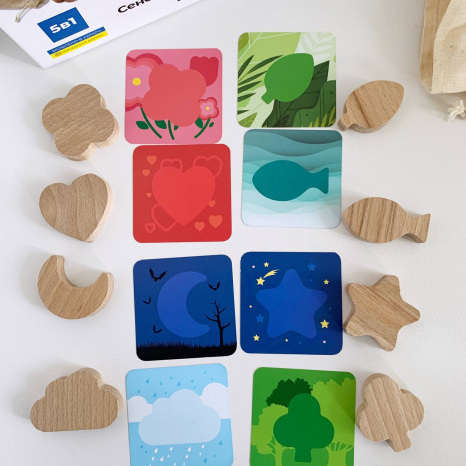 Сенсорний мішечок "Природа" Форми та тіні 900590. Igroteco