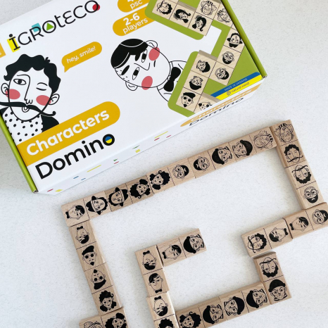 Доміно "Персонажі" 45ел. Igroteco
