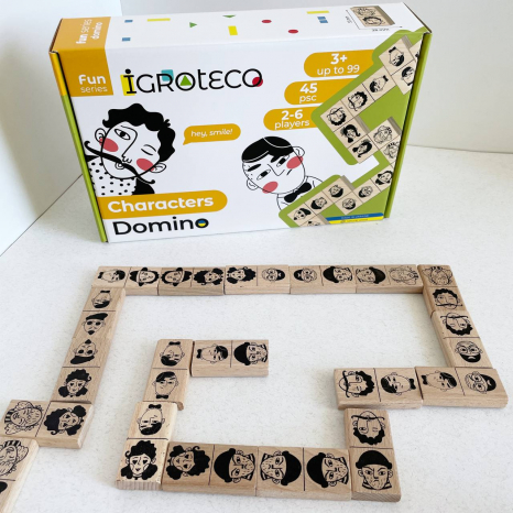 Доміно "Персонажі" 45ел. Igroteco