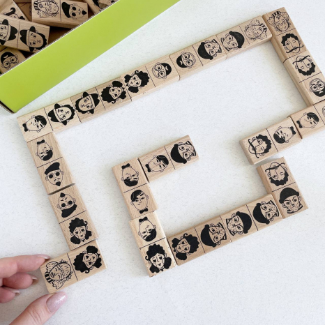 Доміно "Персонажі" 45ел. Igroteco