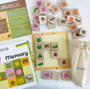 Деревянная развивающая игра "Мемори" Igroteco 900644
