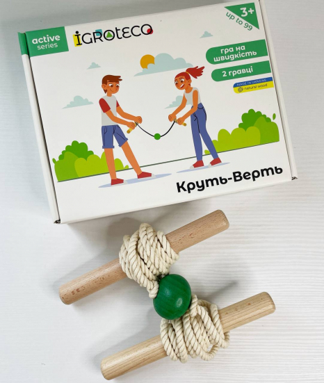 Гра для активного дозвілля "Круть-Верть". Igroteco 900668