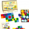 Дерев'яна гра Кольорове квадро доміно 90147 Розумний лис