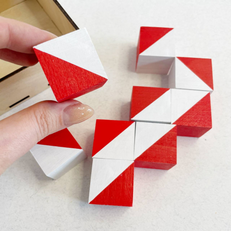 Дерев'яна розвиваюча гра Кубики Коса (Кооса)