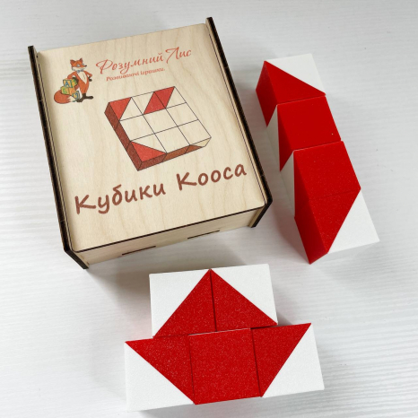 Розвиваюча гра Кубики Коса (Кооса)