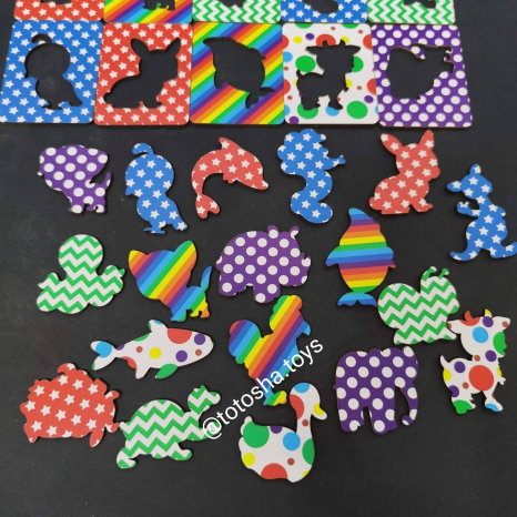 Дерев'яні дошки Сегена, Тварини 90174 Розумний Лис