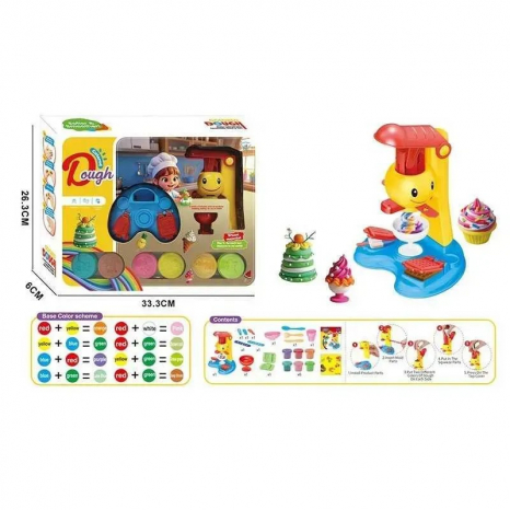 Набір для ліплення з екструдером пресом, 9025