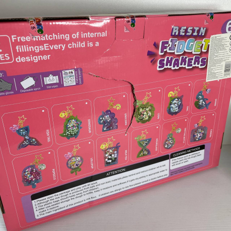 УЦІНКА!!! Великий набір для дитячої творчості: створення брелків 9082E (ціна вказана за один набір)