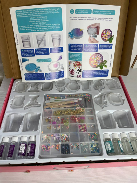 УЦІНКА!!! Великий набір для дитячої творчості: створення брелків 9082E (ціна вказана за один набір)