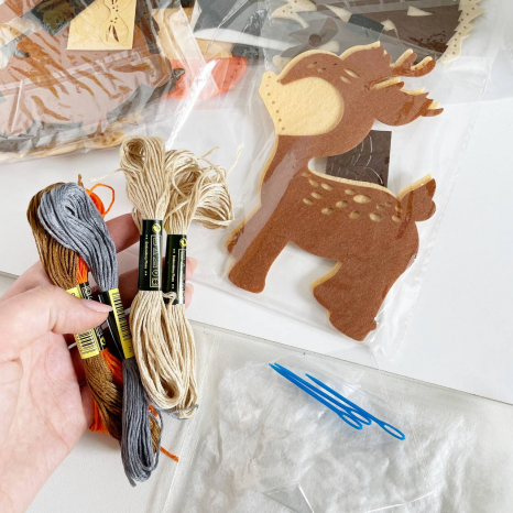 Набір творчості Поший сам "Лісові тварини”, 91060, Game Club