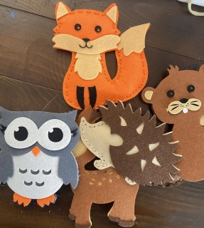 Набір творчості Поший сам "Лісові тварини”, 91060, Game Club