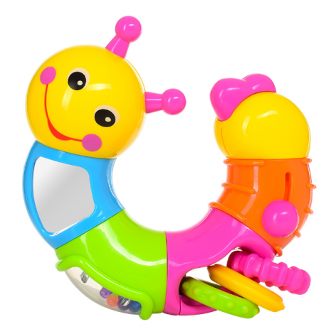 Тріщалка "Забавна гусениця" Limo Toy. JT 9182