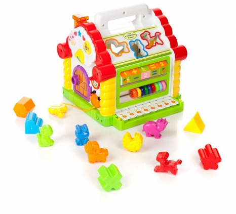 Сортер дитячий інтерактивний Будиночок, 9196