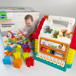 Сортер дитячий інтерактивний Будиночок, 9196