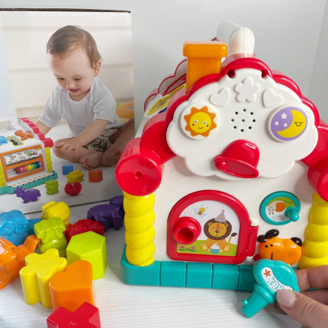 Сортер дитячий інтерактивний Будиночок, 9196