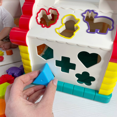 Сортер дитячий інтерактивний Будиночок, 9196