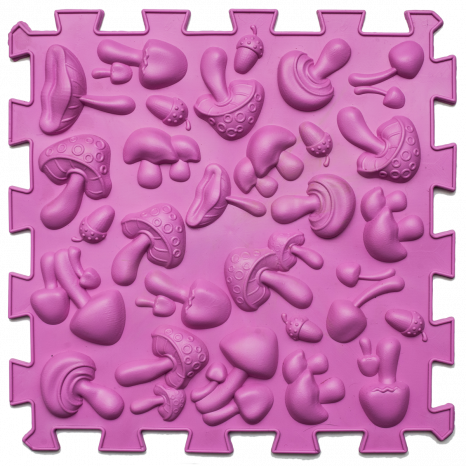 Масажний килимок Ортек Мікс Пазли 8 елементів 09224