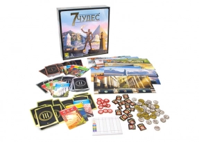 Настольная семейная игра 7 Wonders. Второе издание (укр) (семь чудес света) Игромаг