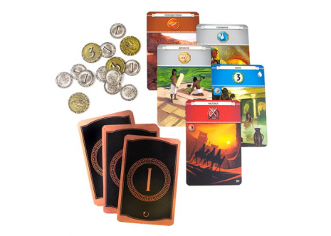 Настольная семейная игра 7 Wonders. Второе издание (укр) (семь чудес света) Игромаг