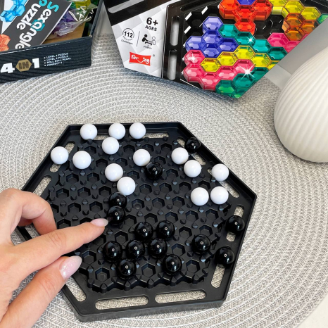 Настільна логічна гра  4 в 1, двостороннє поле 929-30