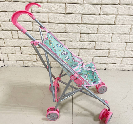 Дитяча іграшкова коляска для ляльок (тростина) 9302 W