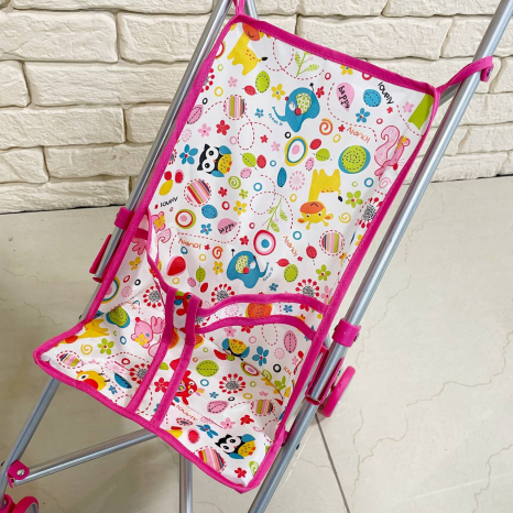 Дитяча іграшкова коляска для ляльок (тростина) 9302 W