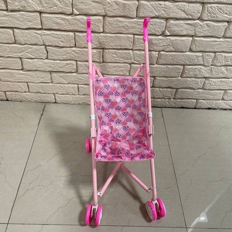 Дитяча іграшкова коляска для ляльок (тростина) 9302 W