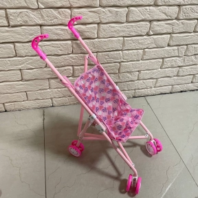 Дитяча іграшкова коляска для ляльок (тростина) 9302 W
