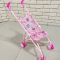 Візочок-тростина для ляльки рожева (мікс) 9302W-A/B