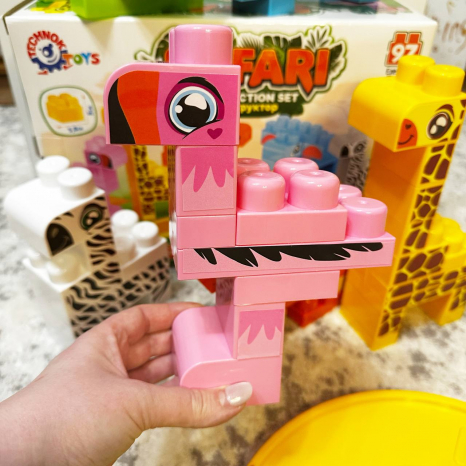 Конструктор "Сафарі" в коробці 97дет 9383 ТЕХНОК