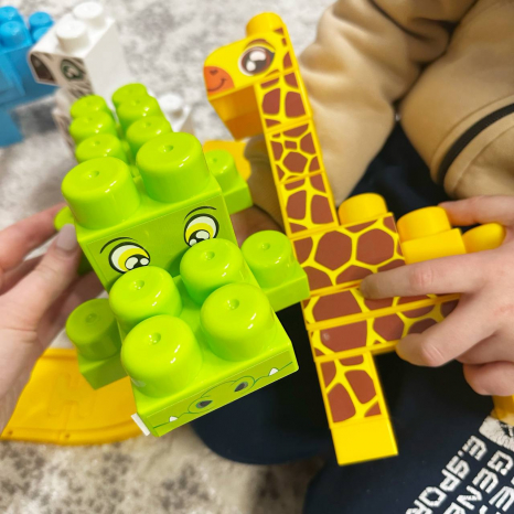 Конструктор "Сафарі" в коробці 97дет 9383 ТЕХНОК