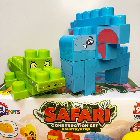 Конструктор "Сафарі" в коробці 97дет 9383 ТЕХНОК