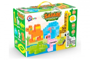 Конструктор "Сафарі" в коробці 97дет 9383 ТЕХНОК