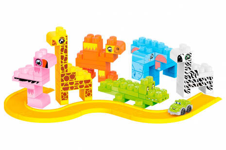 Конструктор "Сафарі" в коробці 97дет 9383 ТЕХНОК